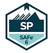 SP certification badge for Agile training and coaching